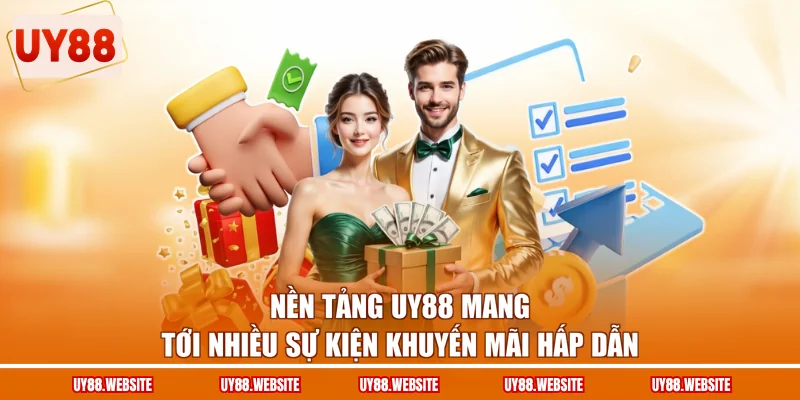 Nền tảng UY88 mang tới nhiều sự kiện khuyến mãi hấp dẫn